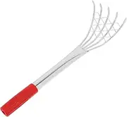 CANIGHT Clam Digger Rake with Tines Versatile Beach Tool for Shell Digging Gardening for Clamming Leaf Raking and Outdoor Fun Long Handle Rake