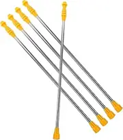 5pcs Spray Boom Garden Fittings Hose Nozzle Sprayer Rod Wand Extension for Garden Sprayer Replacement Sprayer Wand Rechargeable Sprayer Rod Washing Nozzle Rod Watering Sprayer Rod