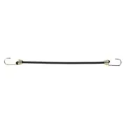18 In. Black Heavy Duty Bungee Cord With Dichromate Hooks