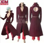 The Seven Deadly Sins Fox's Sin of Coat Pant Outfit Greed Ban Cosplay Costume