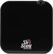 Dr Scent Essential Oil Diffuser Fragrance Machine Mini, Supporting Mobile APP (Fully Black)