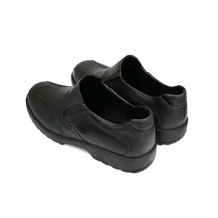 SK 鞋子大王｜久大牌 台灣製造 防水休閒鞋 耐油 止滑 工作塑膠鞋 皮鞋紋路樣式(黑)