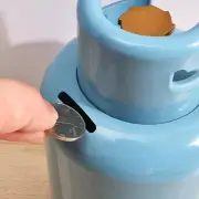 Gas Tank Fire Extinguisher Money Safe Boxes Piggy Bank For Kids Savings Box CR