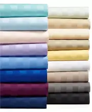 Superior 1 PC Bed Skirt 1000TC Egyptian Cotton Emperor Size Stripes Color