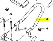 Sunlite F6 Trainer Replacement Parts Handlebar A