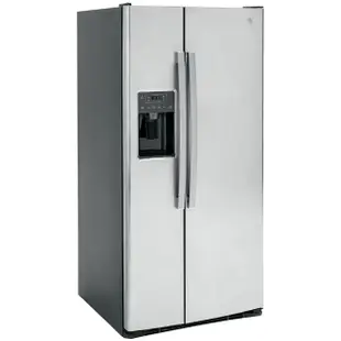 【GE 奇異】702L窄寬對開門冰箱(不銹鋼GSS23GYPFS)