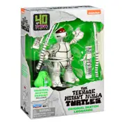 Teenage Mutant Ninja Turtles 40th Anniversary Original Sketch Leonardo Figure With Base and Original Sketch Print (Black and White)