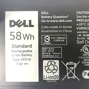 DELL 0PD19 原廠電池 1V2F61 WWHW R77WV TRHFF VVMKC 58DP4 5MD4V 86JK8 9HRXJ DFVYN DWFYM P38F P39F P49G Inspiron 14 5447 5448 Vostro 14 5480D M5455D 15 5000 5547 5565 5545 5547 5548 INS14MD INS14LD INS15MD INS15LD Inspiron N5447 N5547 Latitude14 3450 15 3550