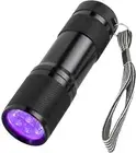 UV Flashlight, Handheld Black Light Flashlight, 9 LED 395Nm Ultraviolet Flash...