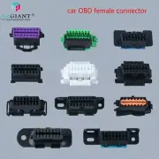 Car J1962F OBD2 16Pin Female Connector for Car Diagnostic Interface Scanner