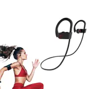 Wireless Headphones Wireless Earbuds Bluetooth 5.0 Wireless Headphones Running Sports Ear Hanging Headphones -Black