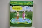 Bundaloo Baby Splash Pad for Toddlers Sprinkle Pals Spray Mat Green NEW