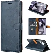 UDBKKDX Wallet Case for Google Pixel 6 Pro, Vintage Matte Retro Leather with Viewing Stand Case Cover