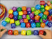 Chunky Alphabet Beads Teacher Resource Threading Letters Sequencing Fine Motor