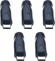 tunghey 5Pack Type C Power Adapter Type C USB Male to DC 5.5x2.1mm Female Connector Charge Barrel Jack Power Adapter Type C USB 5V Connector for Type C USB Charging Device