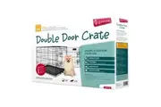 Yours Droolly Dog Crate Double Door