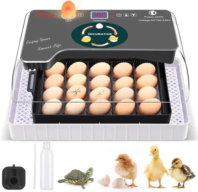 12 Automatic Egg Incubators for Hatching Eggs Whith Smart Temperature Control