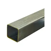 Australian Handyman Supplies 89 x 89mm x 3.0m Galvanised Steel Fence Post - galvanised 3.0m