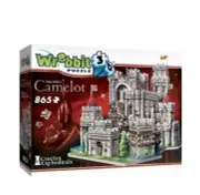 WREBBIT3D King Arthur'S Camelot 3D Jigsaw Puzzle 608 Piece Puzz3D Sealed Replica