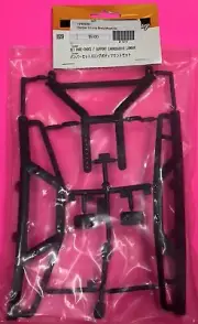 RC Racing HPI Savage 21 Bumper & Long Body Mounting Set Plastic Black 85059