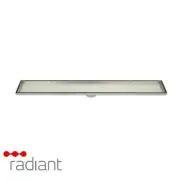 Radiant Tile Insert Linear Shower Grate-100mmx900mm-74mm Outlet