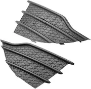 1 Pair CJ5Z17E811AA Car Black Front Bumper Fog Light Grille Lower Cover Insert Trim Fit For Ford Kuga Escape 2013-2016 FO1039124