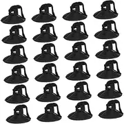 BESTOYARD 100pcs Sun Visor Suction Cup Car Suction Cup Hooks Car Window Holders to Keep Window up Sucker Pads Sucker Hanger Pads Electric Sunshade PVC Black