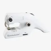 StitchMate Mini: Compact Handheld Sewing Machine with Two-Thread Lockstitch, 9.4