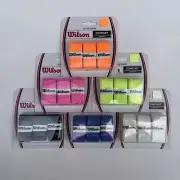 Wilson Tennis Overgrip 3PCS - Non-slip, Sticky, Sweat-absorbing Grip.