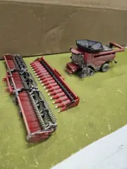 1/64 CASE IH AF11 TRACKED PRESTIGE *CUSTOM DUSTY* 2024 FARM SHOW ERTL COMBINE