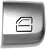 Tignapoo Window Switch Button Covers Replacement for Mercedes Benz C GLC Class W205 W213 2015-2023,W253 GLC Class 2016-2022, Window Control Power Push Button Cover