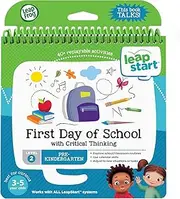 LeapFrog LeapStart Pre-Kindergarten Activity Book: First Day of School and Critical Thinking