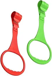 UPKOCH 2pcs Pull Up Rings for Playpen Ergonomic Safety Handles for Standing Assistance for Indoor Playpen Activities and Cognitive Development