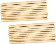 Enhance Boys and Girls' Creativity 50pcs Wood Scratch Stylus Bamboo Craft Tools for Art Projects and Christmas