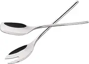 IMEEA Salad Server 25cm Salad Spoon and Fork Set Salad Serving Utensils 18/10 Stainless Steel Salad Serving Spoons