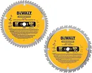 DeWalt Cordless Framing 32/60T Circular Saw Blade, 16 mm x 254 mm, Pack of 2