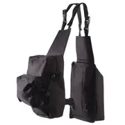 Horse Riding Saddle Bags Insulated 2 Drink Bottle Holder+2 Drink Bottles