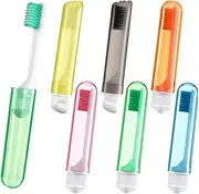Travel ToothbrushFolding Soft Bristles Toothbrush,6Pcs Travel Toothbrush Foldable Toothbrush Camping Toothbrush,Potable Travel Soft Bristles Toothbrush Camping Toothbrush Folding Toothbrush with a Box
