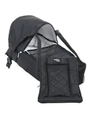 [VALCO BABY] Eclipse Bassinet Stroller Portable Sleeping Bed in Black