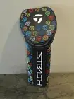 Taylormade Team TM Stealth Driver Headcover, Multicolor TM Logos, Brand New!