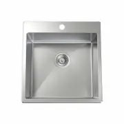 Clark 35L Square Laundry Sink With 1 Tap Hole