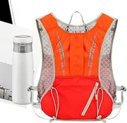 Hiking Backpack | Reflective Cycling Pack - Waterproof Hydration Backpack with Large Capacity for Running Camping Cycling