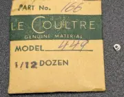 NOS Jaeger LeCoultre - Case Clamp - Cal. 449 - Part 166