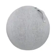 55cm/65cm/75cm Cotton+Linen Protective Yoga Ball Cover Exercise Ball Protection Skin Wrap Accessory grey