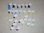 SEEBURG JUKEBOX CAP CAPACITOR KIT FOR A OR B WITH MRA-1 AMPLIFIER