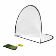 SKLZ Home Driving Range Outdoor Golf Training Kit w/ Net/Golf Balls/Rubber Tee