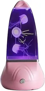 KALWEL,Jellyfish Lamp,Jellyfish Lava Lamp,Led Jellyfish Lamp,Jellyfish Lighting,Electric Jellyfish Mood Light,Mute Led Jellyfish Lamp 3D Night Light Bedside Ambient Light Creative Gift Table Lamps