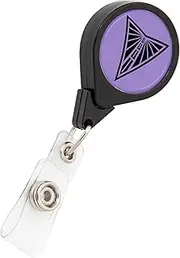 Desert Cactus Golden State Valkyries Retractable Badge Holder WNBA ID Reel with Ticket Clip for Lanyard, Work, School & Office Access (Design A)