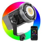 Video Light, 120W RGB LED Video Light COB Fill Color Continuous Output Lighti...