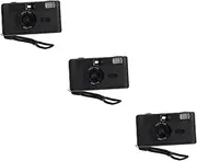 Gatuida Pcs Plastic Vintage Camera Film Camera Flash Reusable No Battery for Retro Filmmaking